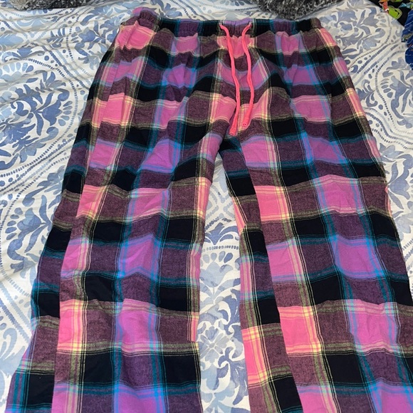Pink and blue pajama pants - Picture 1 of 1
